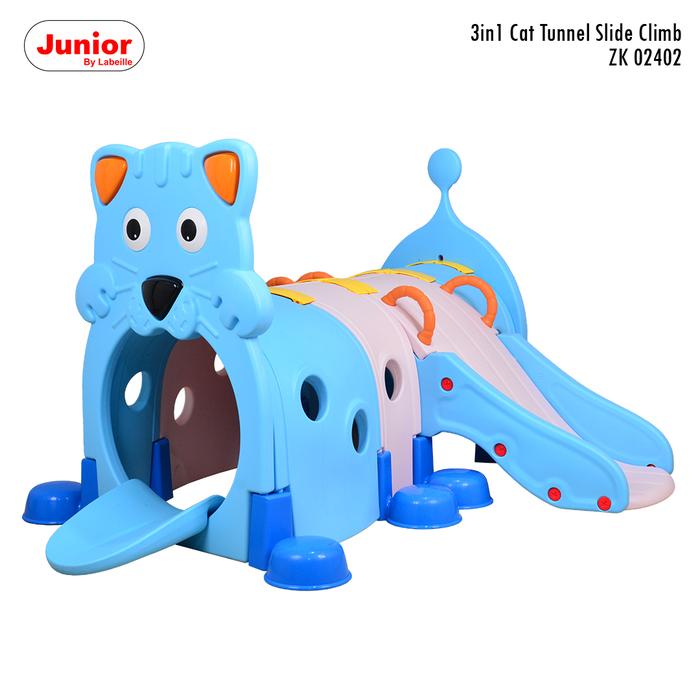LABEILLE CAT TUNNEL SLIDE CLIMB 3 IN 1