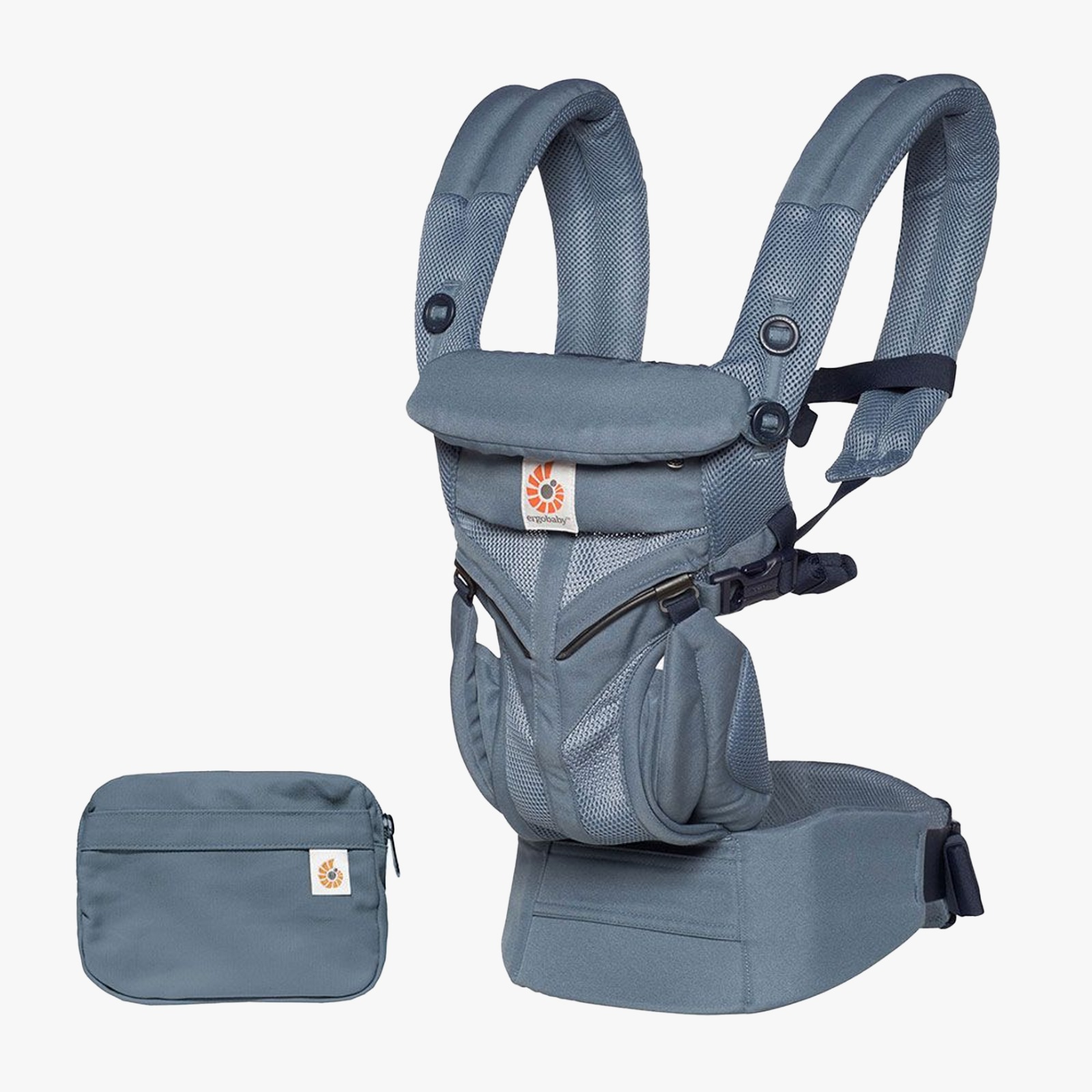 ERGOBABY OMNI 360 COOL AIR - OXFORD BLUE