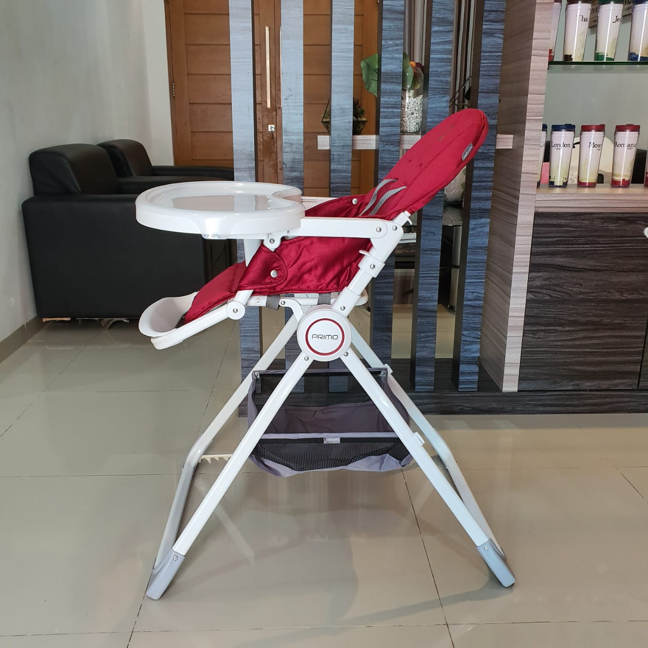 HIGH CHAIR BABYELLE PRIMO (RED)