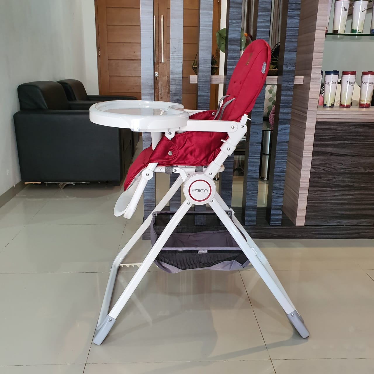 HIGH CHAIR BABYELLE PRIMO (RED)