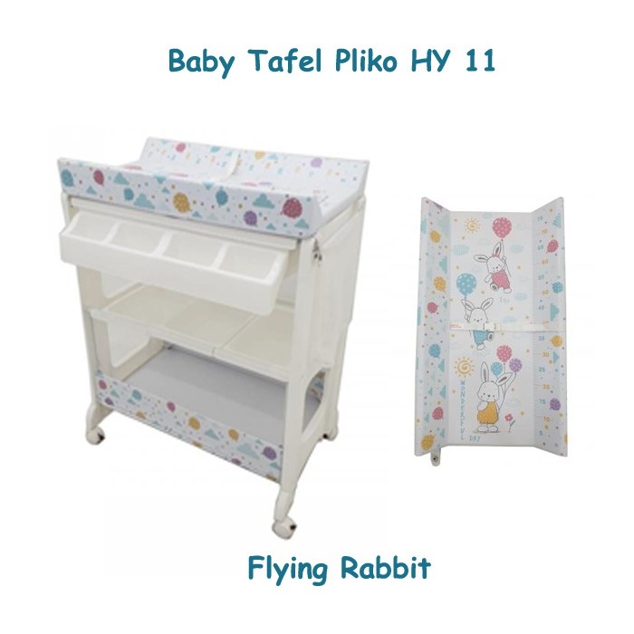 BABY TAFEL CHANGE TABLE PLIKO (FLYING RABBIT)