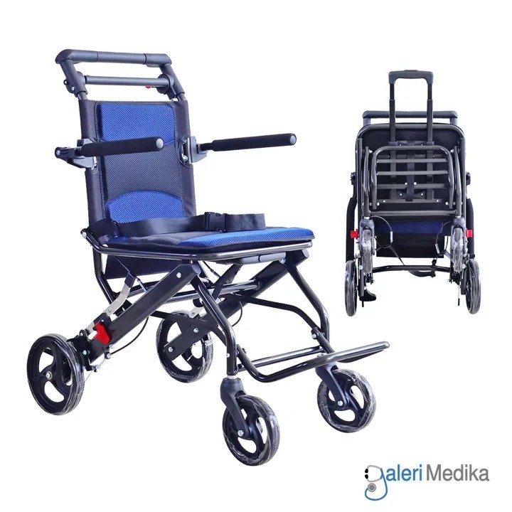 KURSI RODA TRAVEL ONEMED FS 800L BIRU