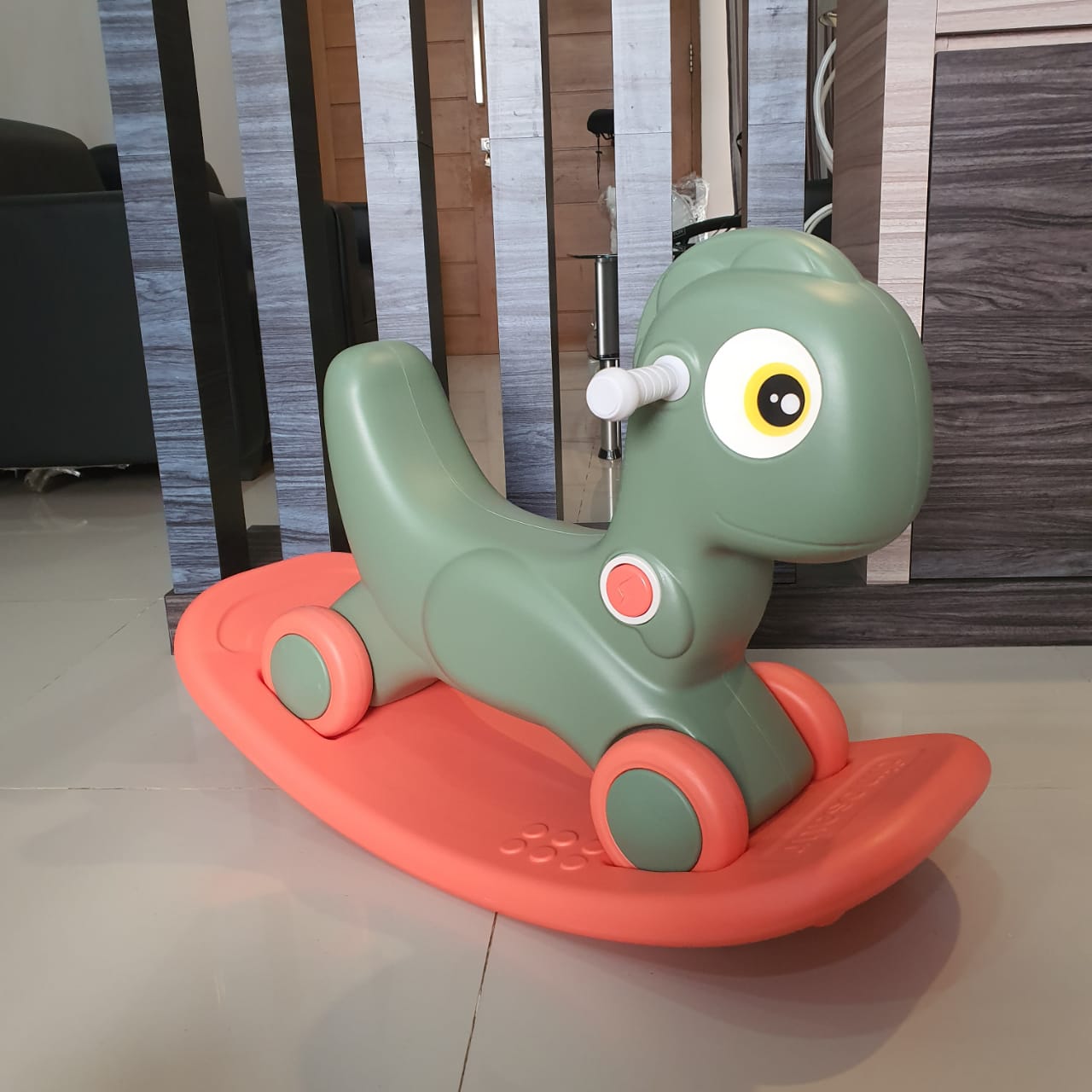 DINOSAUR ROCKING HORSE (GREEN)