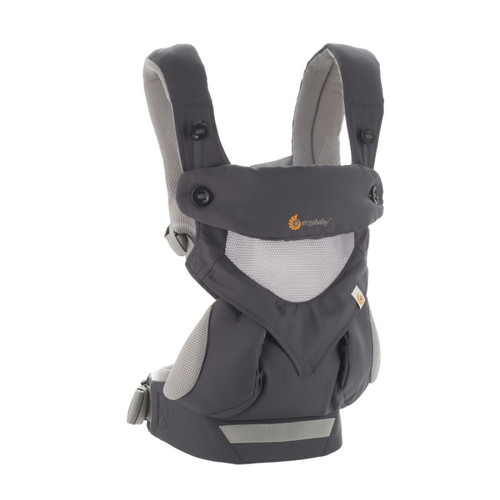 ERGOBABY 360 COOL AIR MESH 4 POSITION - CARBON GREY