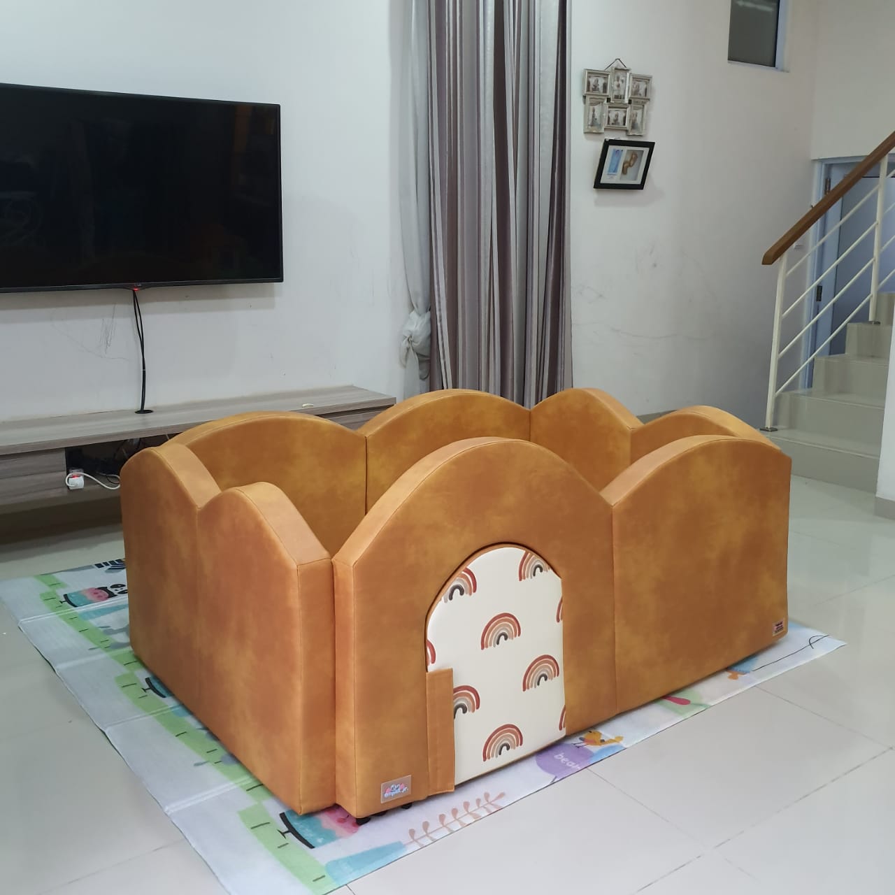 BUMPER MAT EMPUK JR CLOUD WILD WEST RAINBOW