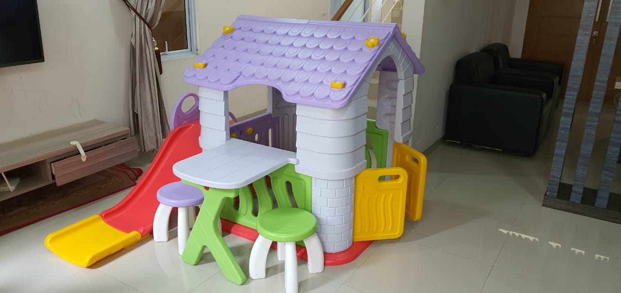 LABEILLE LUXURY DREAM HOUSE COMPLETE SET (PURPLE ROOF)