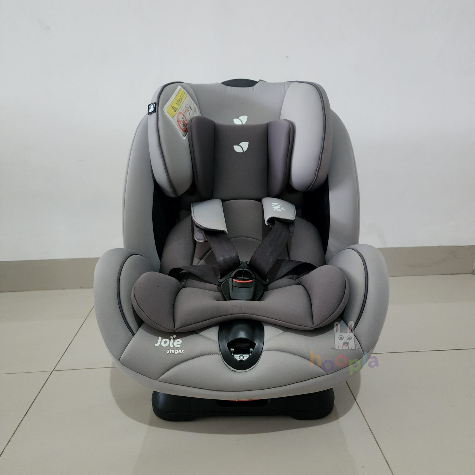 CARSEAT JOIE MEET STAGES (GREY FLANNEL)